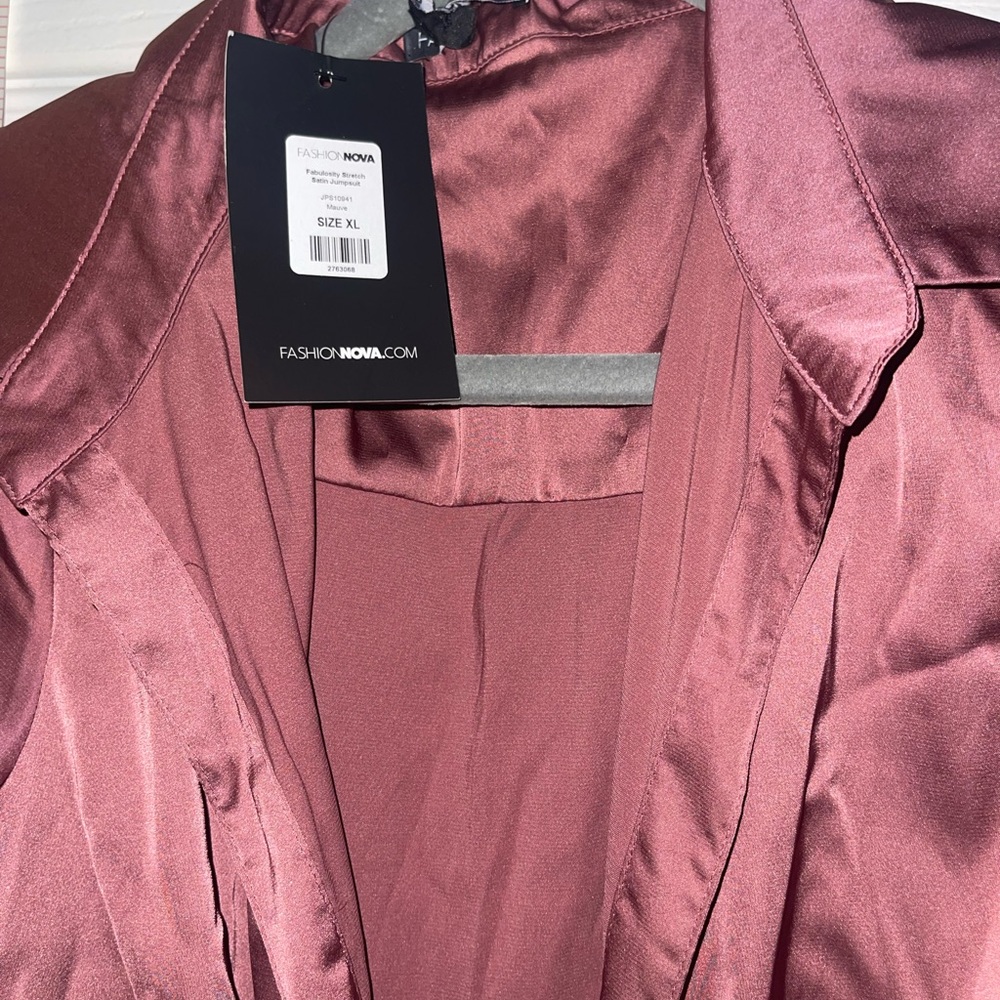 Satin jumpsuit